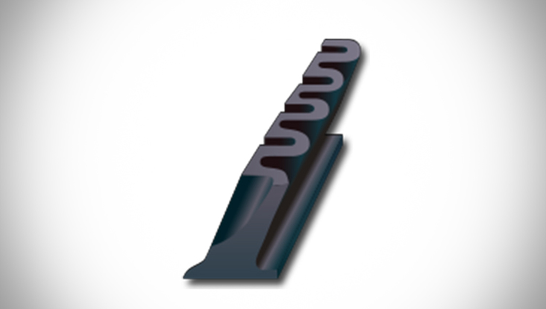 Filter Belts corregated curbing